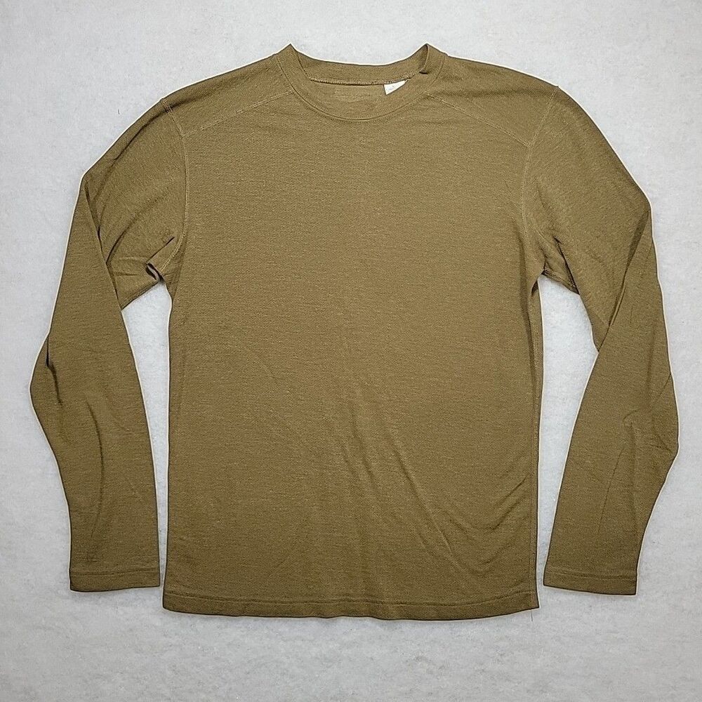 Drifire FR Long Sleeve Flame Resistant Crew Neck Shirt Size LmMens Brown Coyote